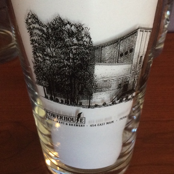 (3) Powerhouse Brewery Pint Glasses, Puyallup  WA - Picture 2 of 2